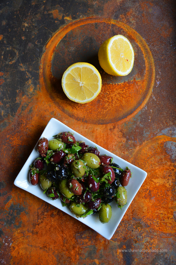 Herb-Marinated Olives Recipe