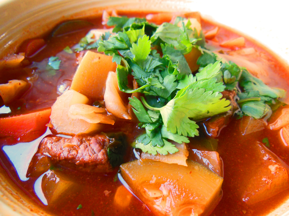 8 Cup Giddyup — Yucatan-Style Beef Vegetable Soup Recipe