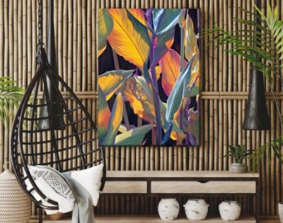 Tropical Outdoor Art Canvas